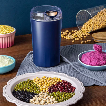 Mini Portable Electric Grinder | Coffee, Spices, Nuts, Seeds & Herbs Mixer