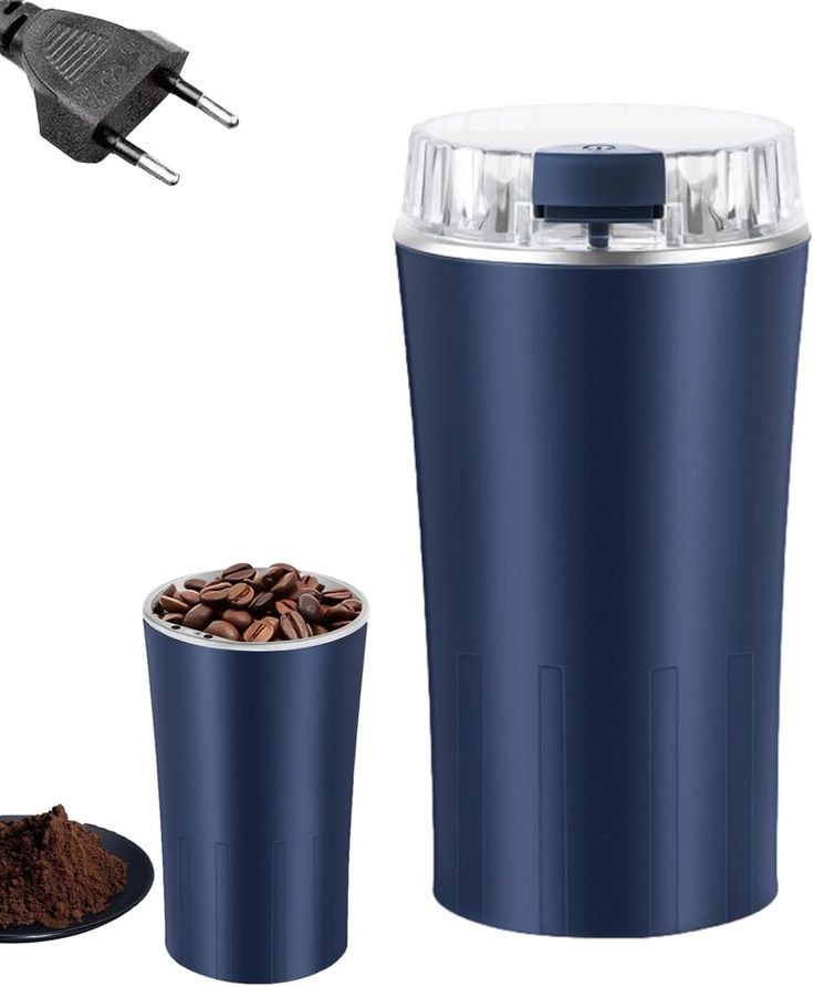 Mini Portable Electric Grinder | Coffee, Spices, Nuts, Seeds & Herbs Mixer